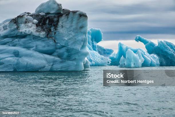 Jökulsárlón Glacial Lagoon In Iceland Stock Photo - Download Image Now - Color Image, Horizontal, Iceland