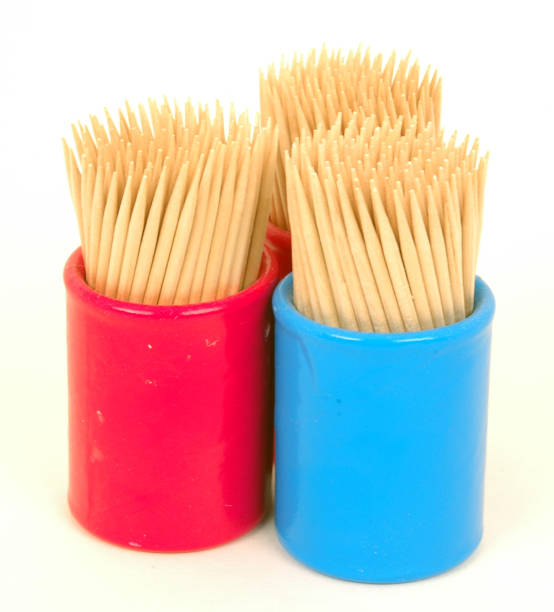 Tripplet di Toothpicks - foto stock