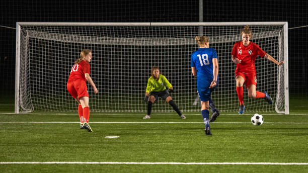 istock Soccer play in action 1441885947