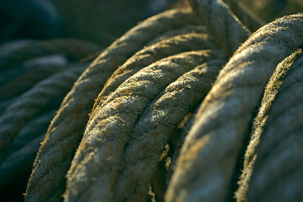 Old Rope stock photo