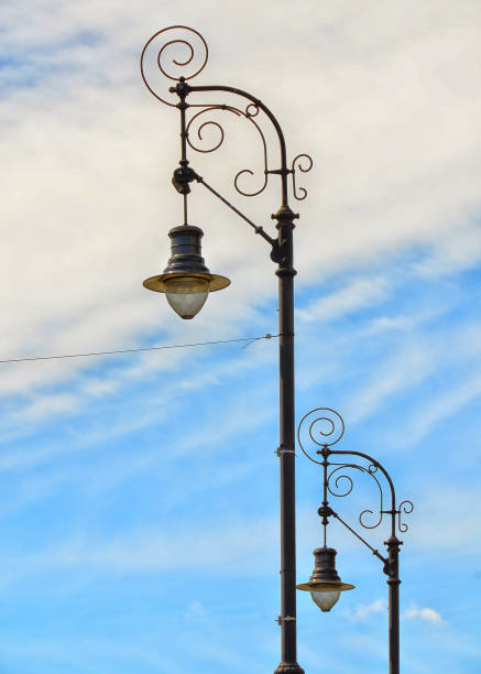 istock Beautiful old street light in Budapest 1441889577