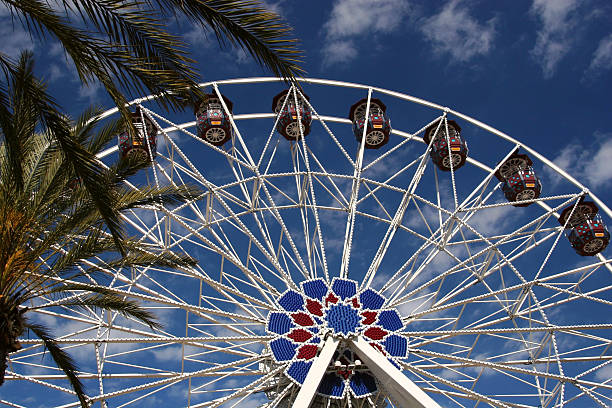 tropical grande roue - county california orange mt irvine photos et images de collection