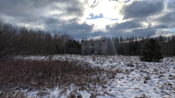 istock abandoned house in the forest 1441892691