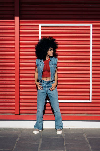 istock Confident Afro Woman Portrait 1441895375