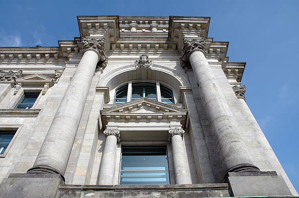 Reichstag Building In Berlin, Germany stock photo