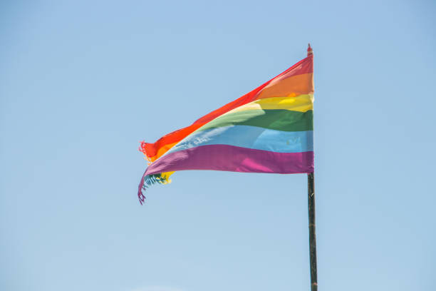 istock lgbt flag outdoors in Rio de Janeiro. 1441904038