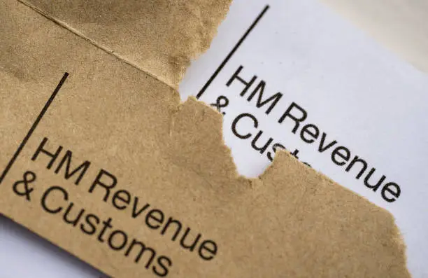 Photo of HMRC tax letter