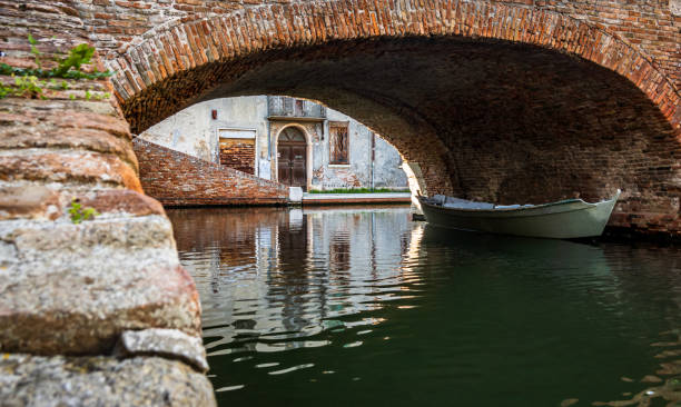 istock historic old town of Comacchio in italy 1441908151