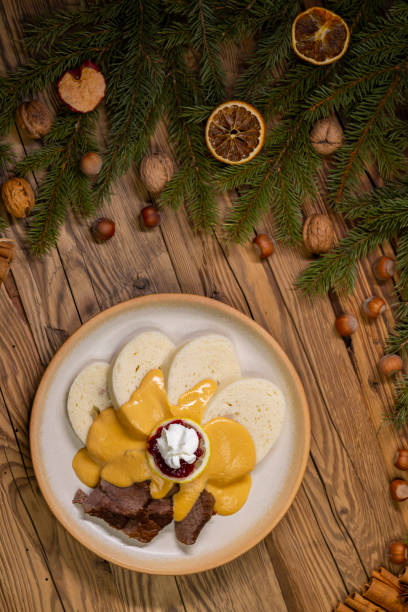 istock typical Czech meal called svickova at Christmas time 1441909465