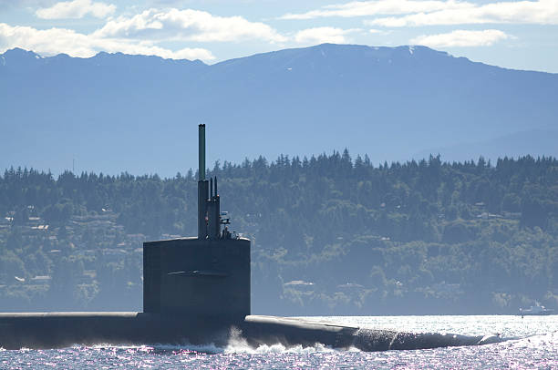 flota sub uss alaska - submarine navy usa military zdjęcia i obrazy z banku zdjęć