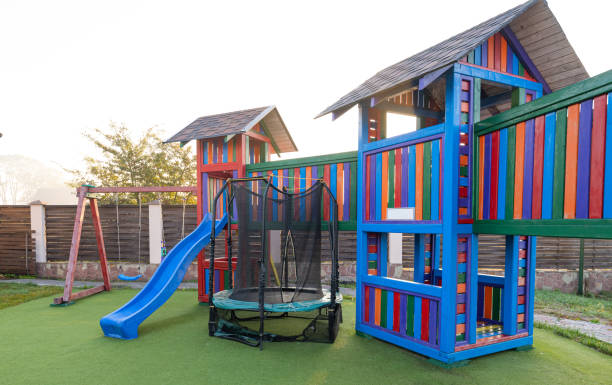 istock Outdoor playground for children 1441913243