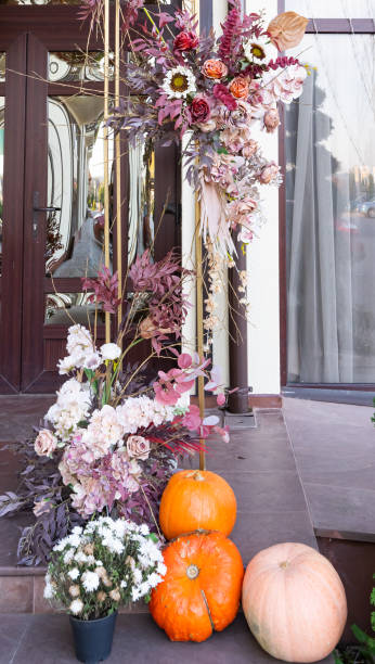 istock Autumn composition for Halloween Day 1441914218