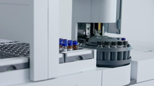 Gas chromatography Autosampler machine operation