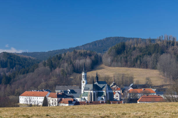 istock Cisterscian monastery in Vyssi Brod, Czech Republic 1441918135