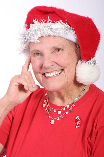 ChristmasThinking stock photo