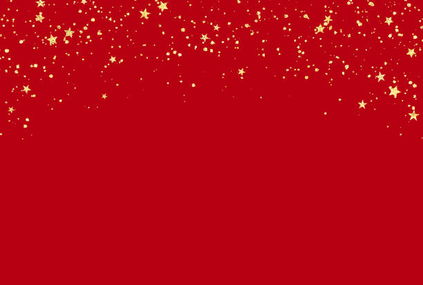 istock Background illustration of beautiful glittering stars 1441919188