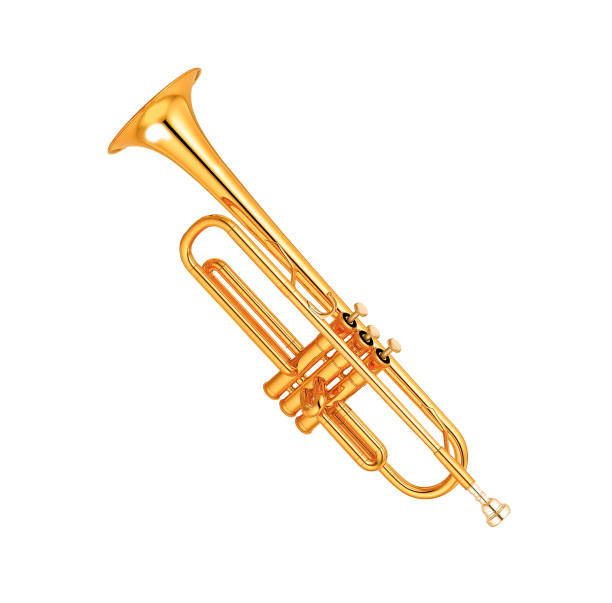 istock Golden trumpet isolated 1441919939