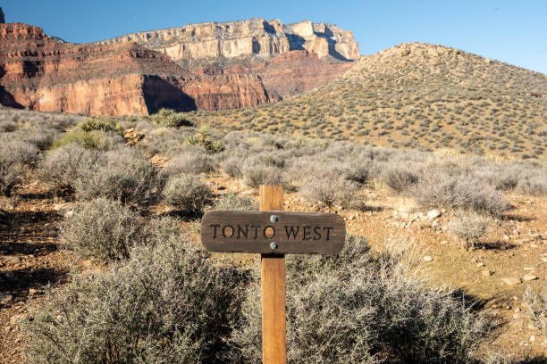 istock Tonto West Sign In Grand Canyon 1441920457