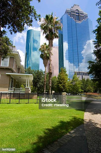 Houston Downtown - Fotografie stock e altre immagini di Affari - Affari, Ambientazione esterna, Architettura