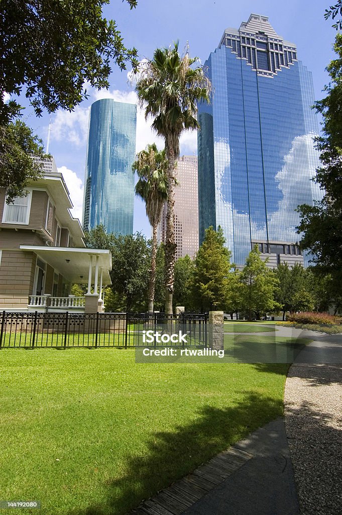 Houston Downtown - Zbiór zdjęć royalty-free (Architektura)