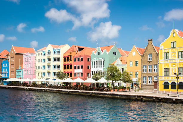 istock Beautiful day in Willemstad, Curacao 1441927515