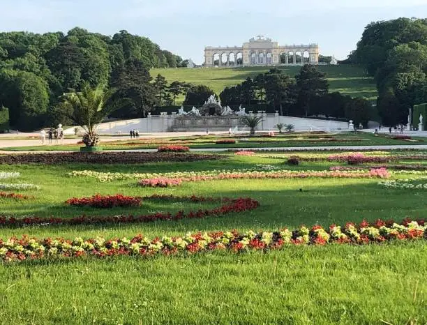 Jardines del Palacio de Schönbrunn, Austria