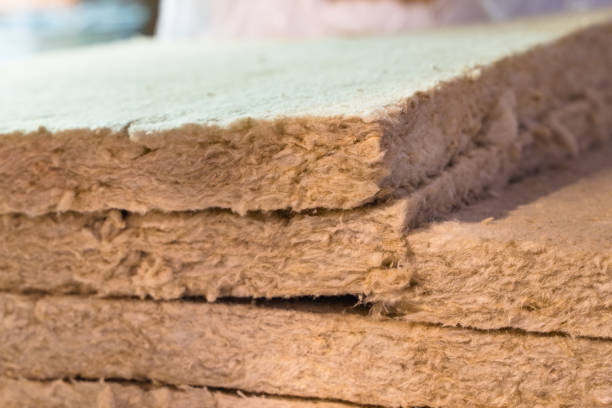istock Mineral wool for home insulation close-up 1441931072