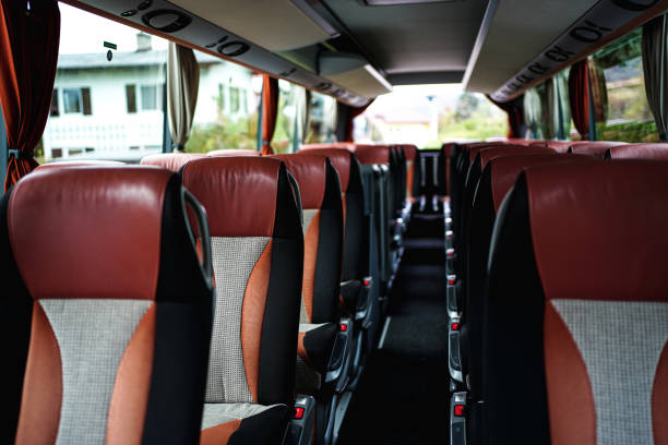 istock Interior of a travel bus. 1441937938