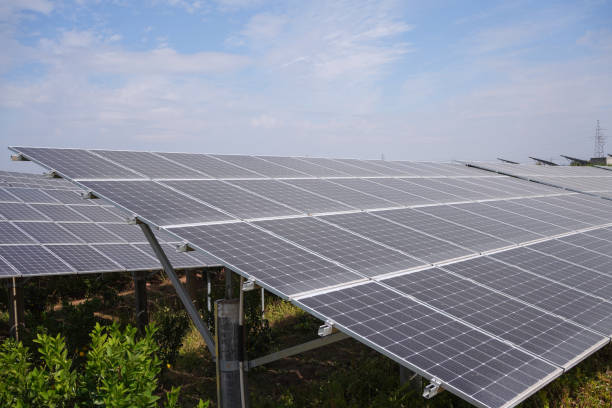 istock Modern Agriculture and Solar Panels 1441947251