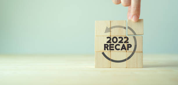 2022 Recap economy, business, financial concept. For business planning. RECAP word icon on wooden cubes on smart grey background and copy space. 2022 Recap economy, business, financial concept. For business planning. RECAP word icon on wooden cubes on smart grey background and copy space. replay photos stock pictures, royalty-free photos & images