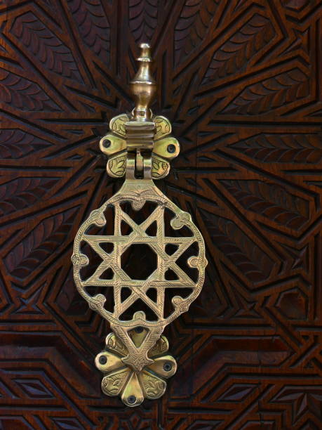 istock Copper door knocker, Marrakech, Morocco 1441952355