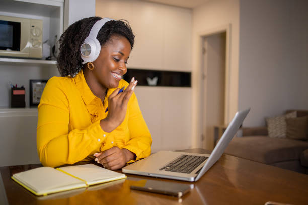 istock Woman working from home 1441960580