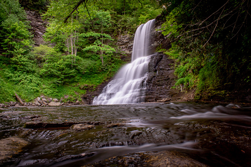 The Cascades waterfall in Virginia