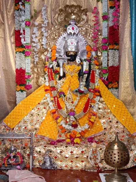 istock Lord Shri Krishna Charbhuja Nath idol 1441975101