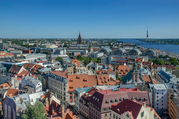 istock View of Riga city center from above 1441978002