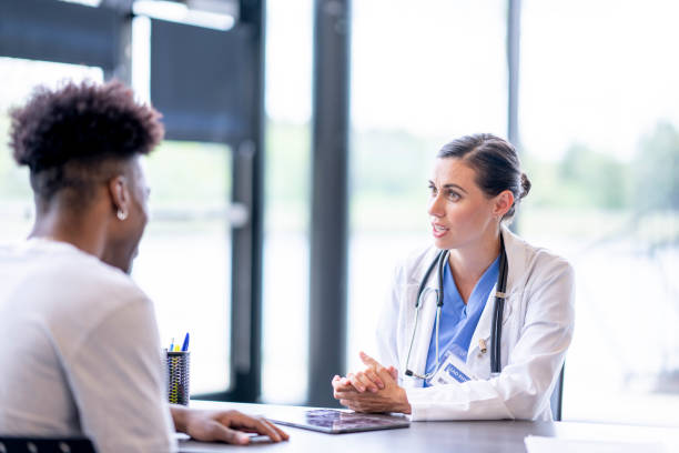 istock Doctor Meeting with a Patient 1441981154