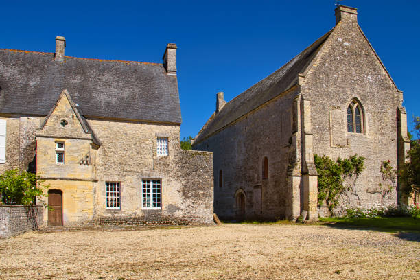 istock Abbey Longue sur Mer in Normandy 1441985498