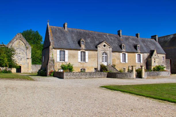 istock Abbey Longue sur Mer in Normandy 1441985573