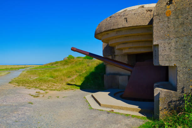 istock German battery Longues sur Mer 1441985691