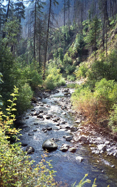 Eagle Creek, Oregon stock photo