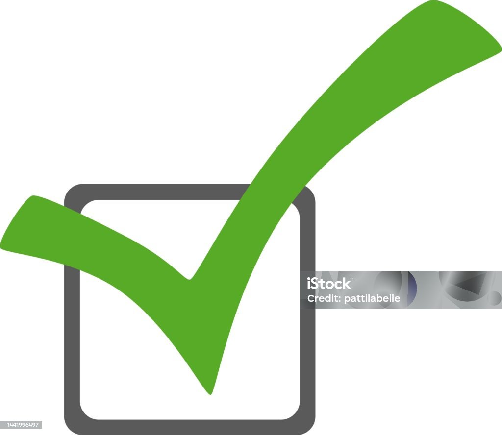 Vector Checkmark On Checkbox Stock Illustration - Download Image Now ...