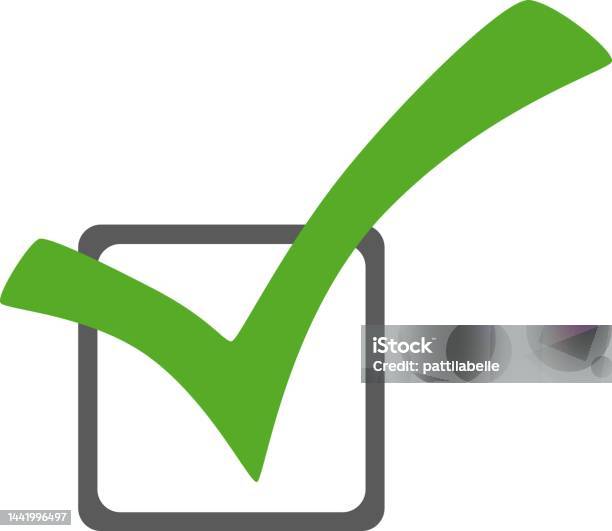 Vector Checkmark On Checkbox Stock Illustration - Download Image Now ...