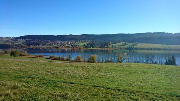 istock View on Lac St-Point, Haut-Doubs, France 1441998230