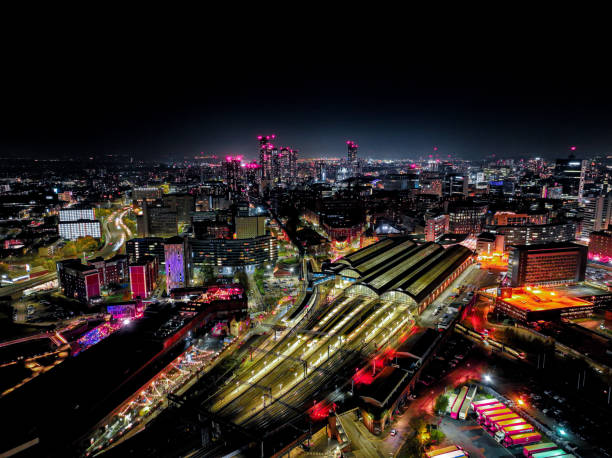 City Centre Manchester at Night