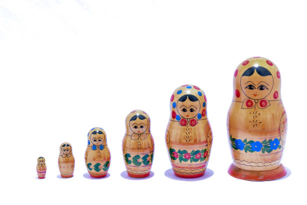 istock Classic Russian Matrioska Doll 1442007789