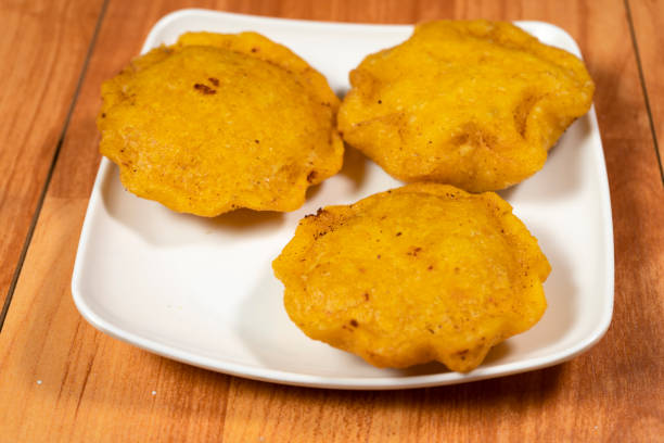 istock Stuffed Colombian Chicken Pie - Hot Sauce 1442009301