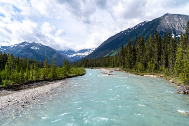 istock Teal turquoise Kootenay River in British Columbia Canada 1442014231