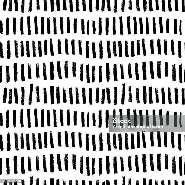 Fill Pattern Dashes Short Vertical Dashes Seamless Pattern Stock Illustration - Download ...