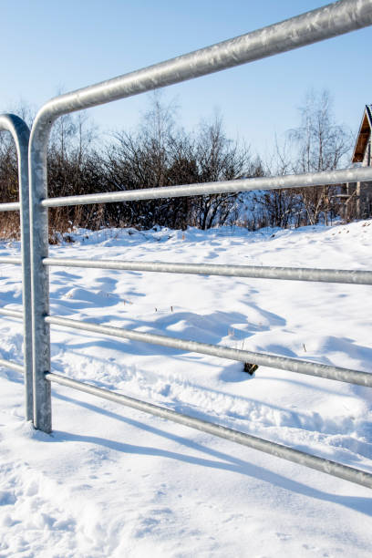 istock Metal barriers 1442038327