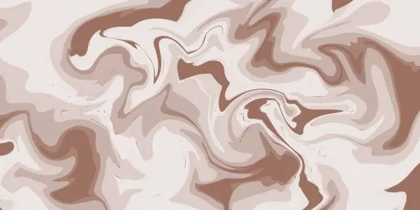 Vector illustration of Latte texture. Vector abstract coffee background.